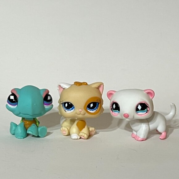 Littlest Pet Shop Fanciest Birthday Celebration Set | LPS #520 #521 #522 - Picture 3 of 5